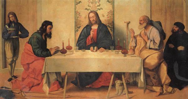 Vincenzo Catena The Supper at Emmaus oil painting image